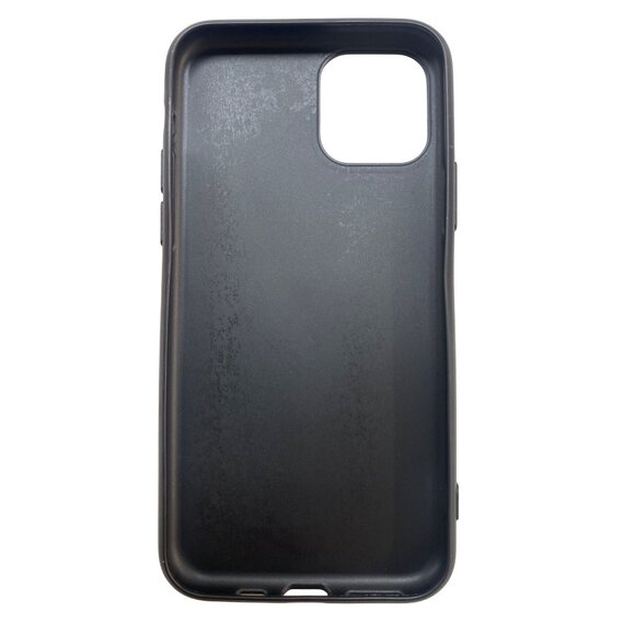 Black Dog Print Silicone Phone Case For iPhone 12 - Picture 2 of 7